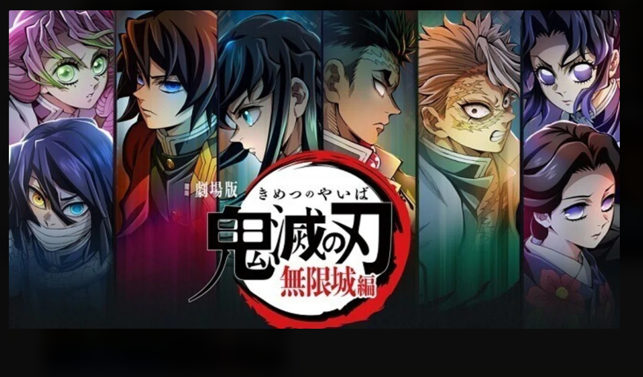 縦パネルに並ぶオリジナルキャラクターのアニメ風イラスト。中央に赤い円環エンブレムの16:9アイキャッチ。