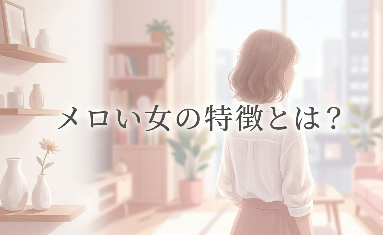 メロい女の特徴とは？見た目や行動・話し方を解説したアイキャッチ画像